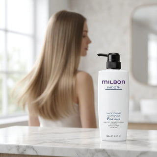 Milbon Smoothing Shampoo Fine Hair Big Size 16.9 fl oz (500 ml)