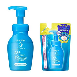 Shiseido Senka All Clear Double Wash Foam with refill
