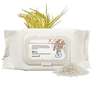 SKINFOOD RICE DAILY BRIGHTENING CLEANSING TISSUE