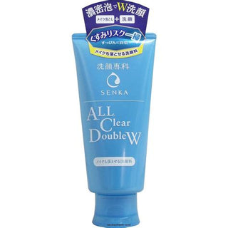 Shiseido Senka All Clear Double Wash Foam 2-in-1 5.0 oz